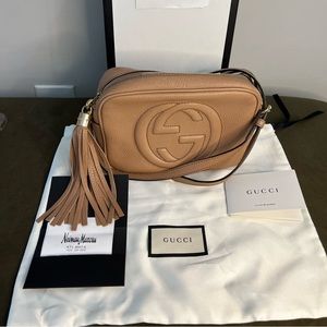 Gucci disco bag - Camel/Tan leather